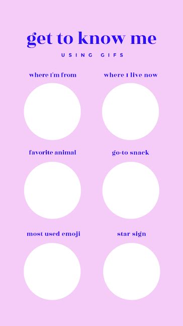 Detail Get To Know Me Template Nomer 8