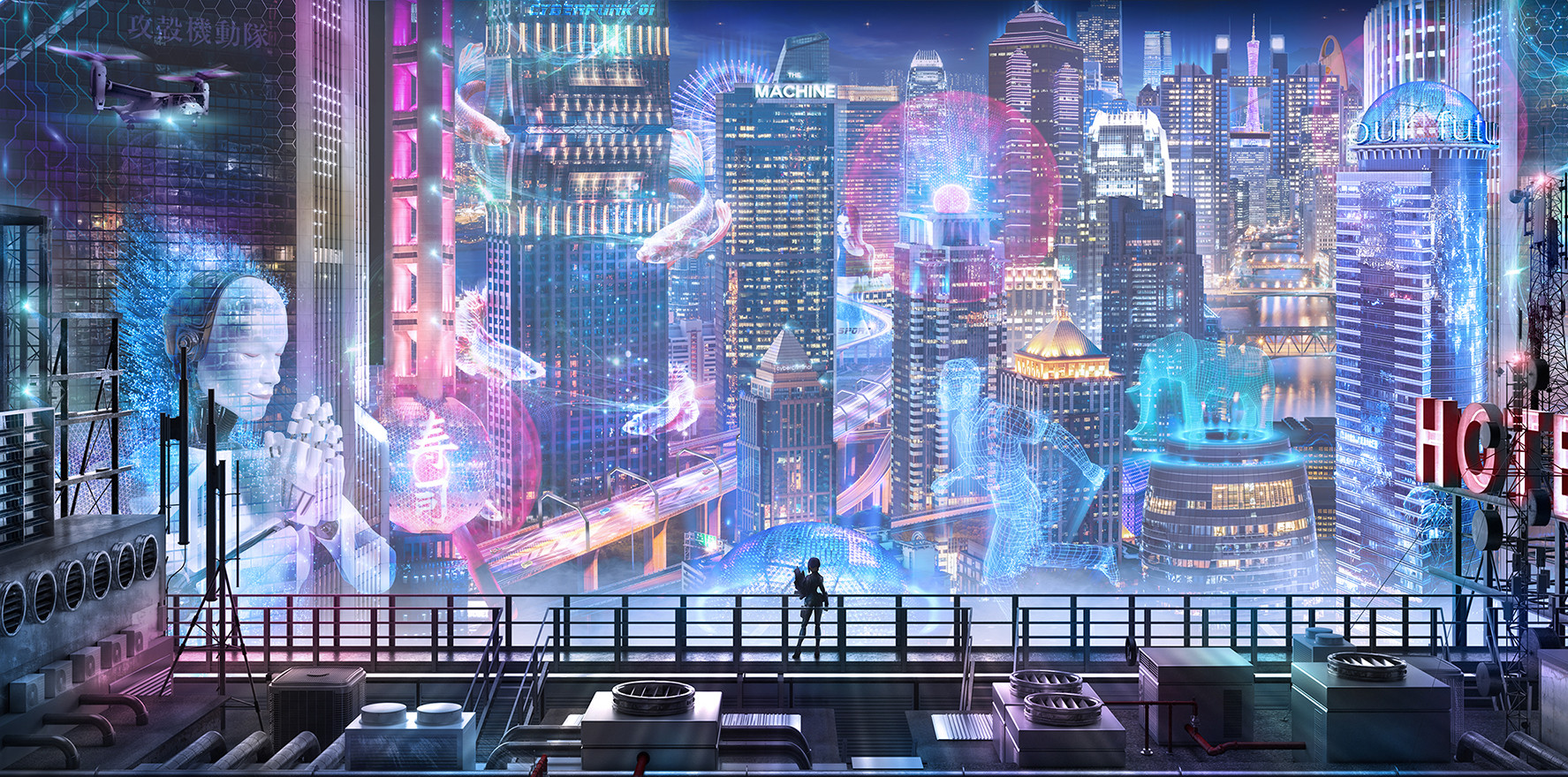Detail Ghost In The Shell City Nomer 4