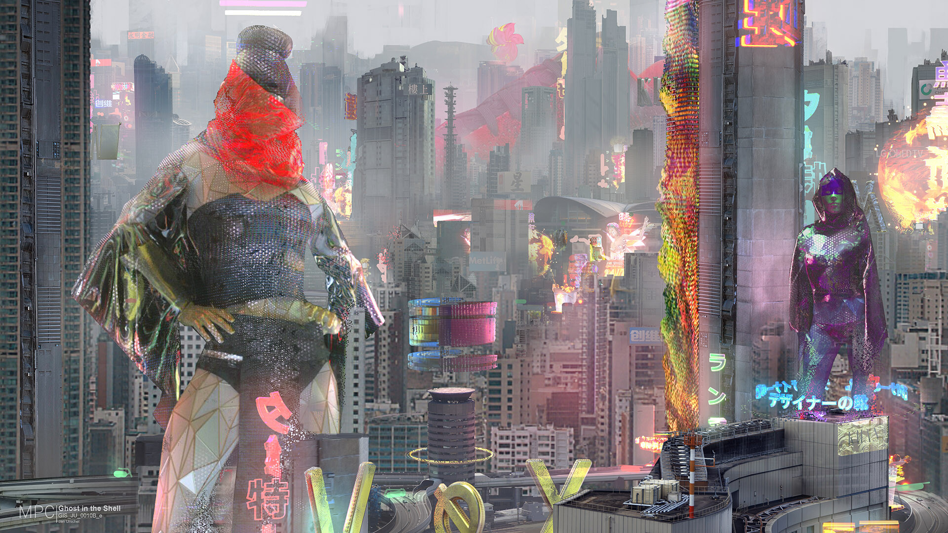 Detail Ghost In The Shell City Nomer 7