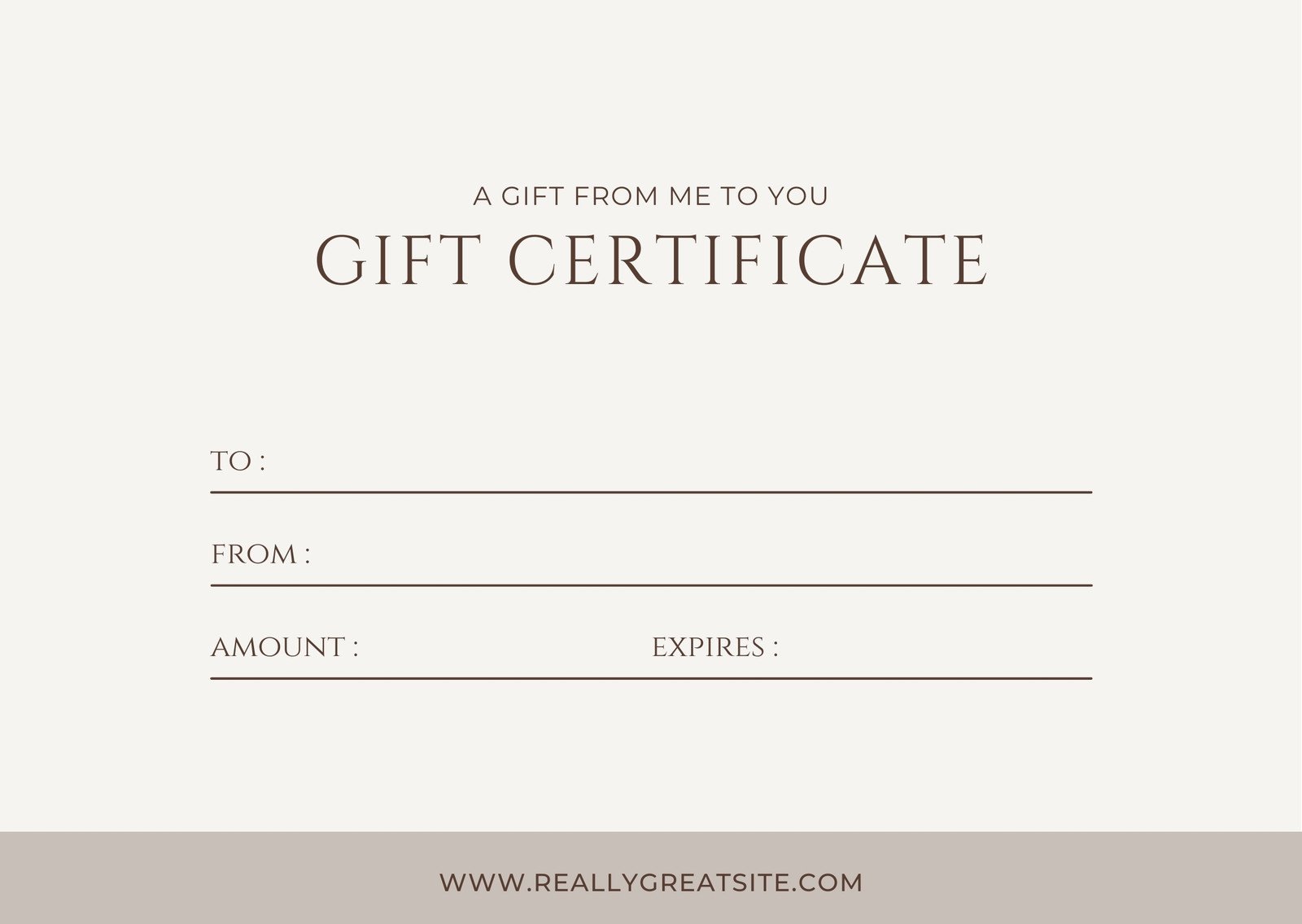 Detail Gift Card Template Nomer 2