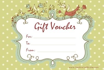 Detail Gift Card Template Nomer 23