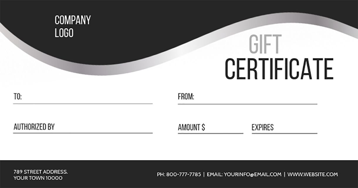 Detail Gift Card Template Nomer 9