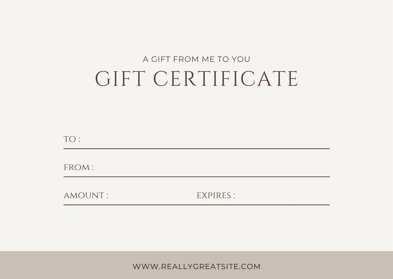 Detail Gift Certificate Template Pages Nomer 2