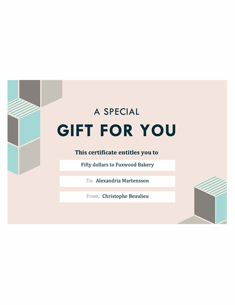Detail Gift Certificate Template Pages Nomer 18