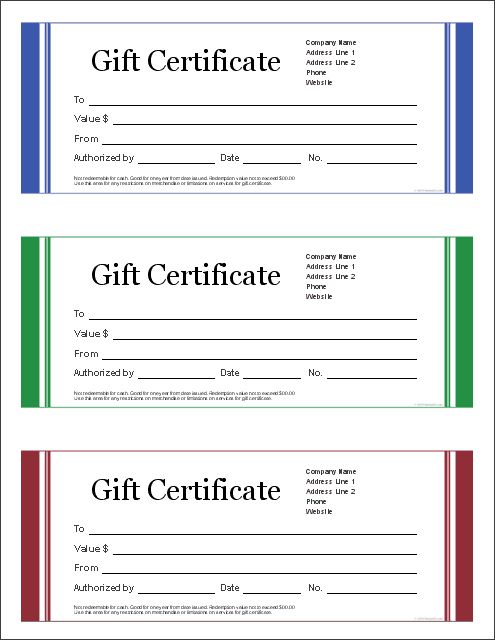 Detail Gift Certificate Template Pages Nomer 23