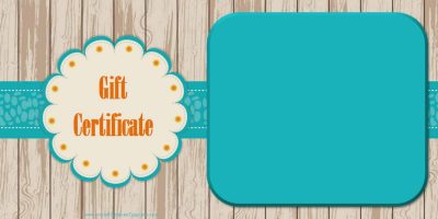 Detail Gift Certificate Template Pages Nomer 30