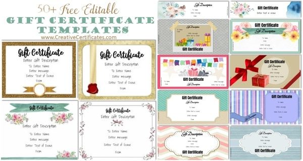 Detail Gift Certificate Template Pages Nomer 40