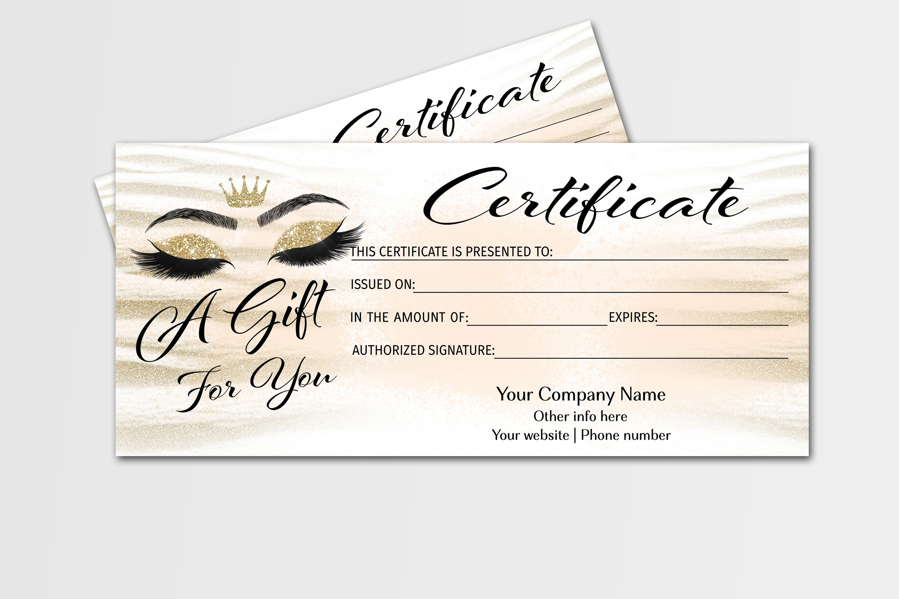 Detail Gift Certificate Template Pages Nomer 44