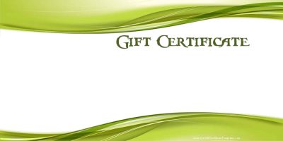 Detail Gift Certificate Template Pages Nomer 46