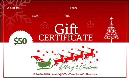 Detail Gift Certificate Template Pages Nomer 51