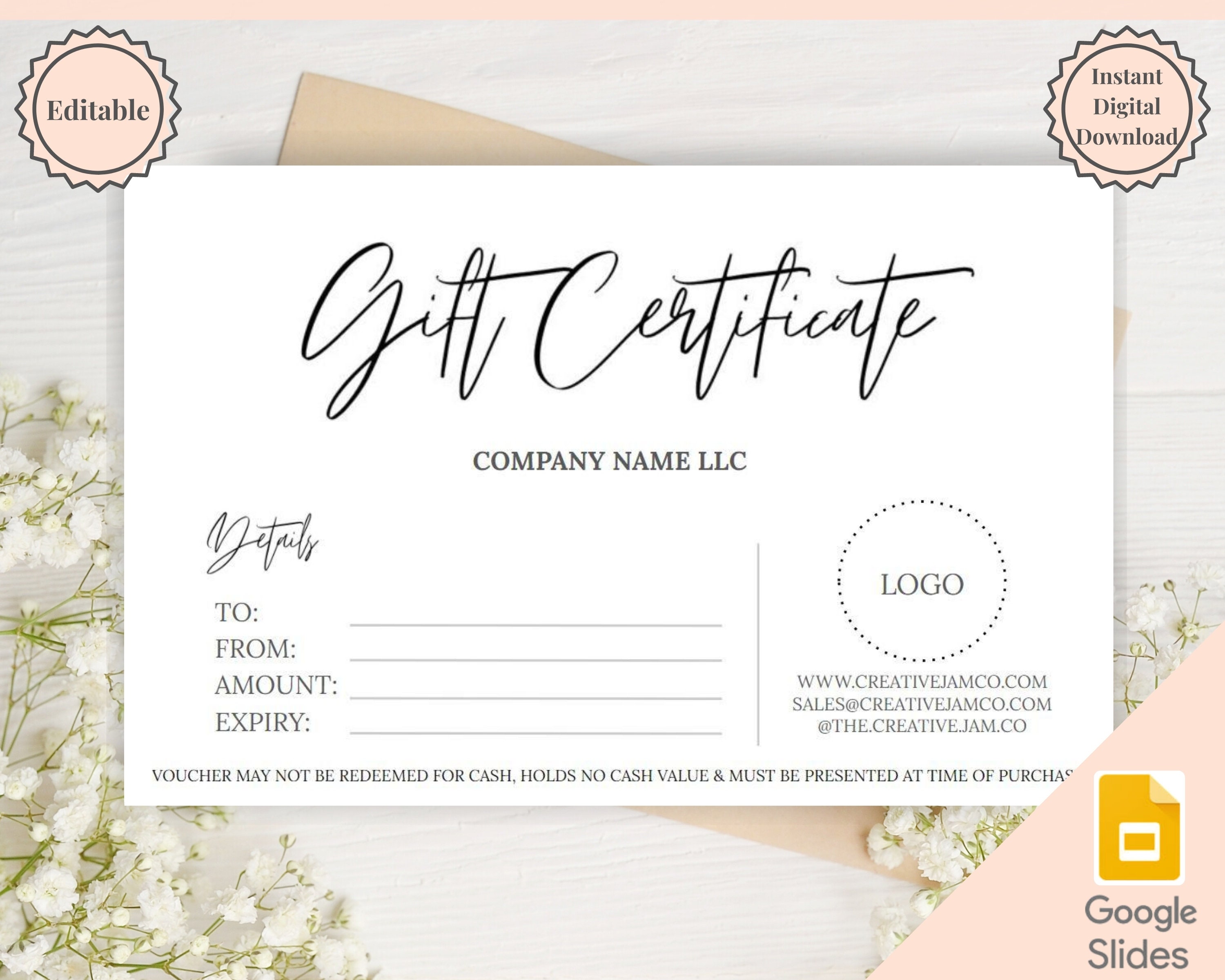 Detail Gift Voucher Template Nomer 15