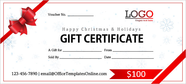 Detail Gift Voucher Template Nomer 22