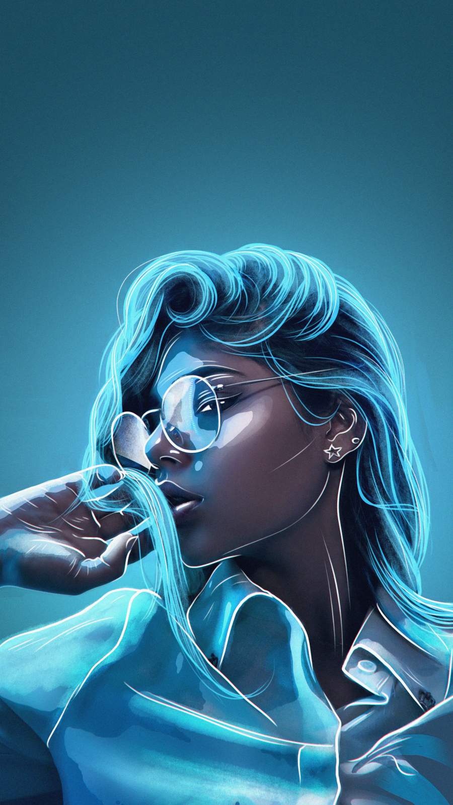 Detail Girl Wallpaper Iphone Nomer 3