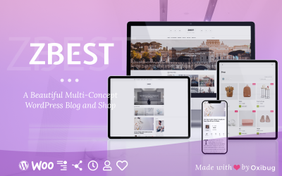 Detail Glossy Mag Blogger Template Nomer 55