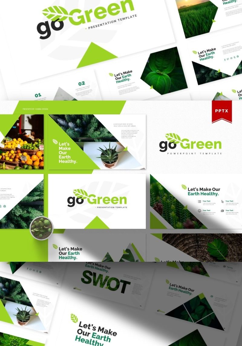 Detail Go Green Template Powerpoint Nomer 21