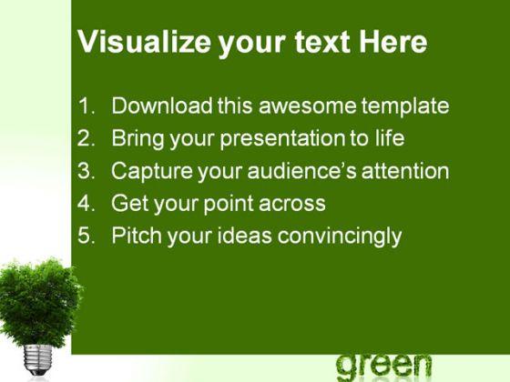 Detail Go Green Template Powerpoint Nomer 22