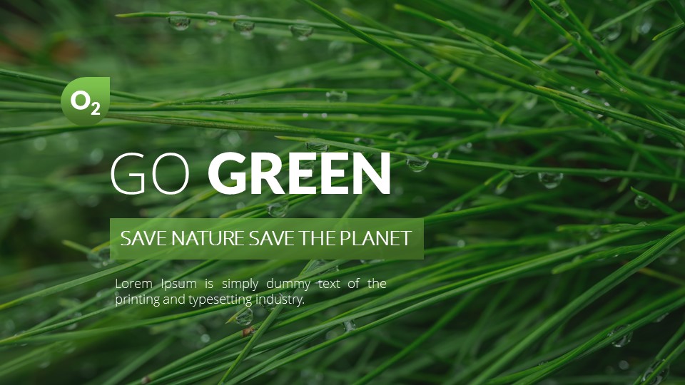 Detail Go Green Template Powerpoint Nomer 50