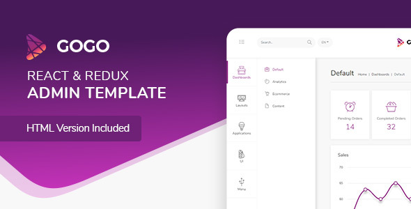 Gogo React Template - KibrisPDR