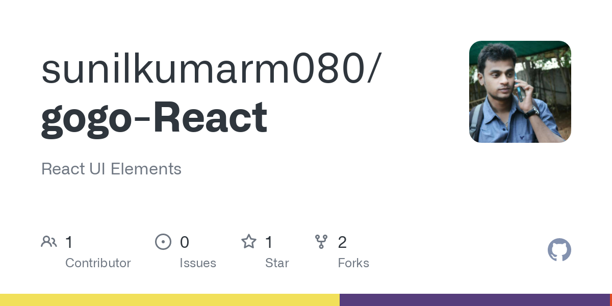 Detail Gogo React Template Nomer 17