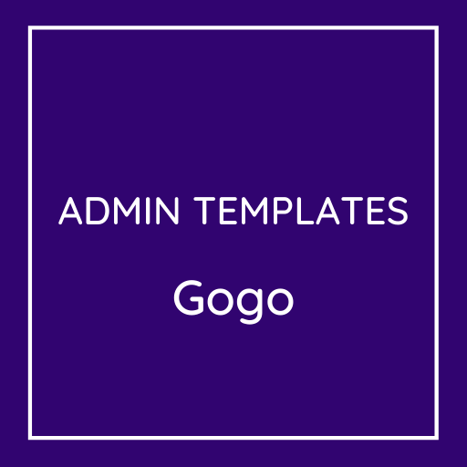 Detail Gogo React Template Nomer 32