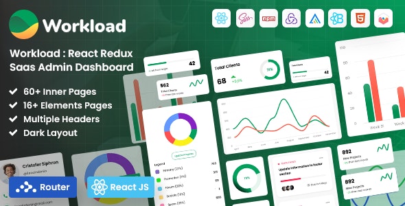 Detail Gogo React Template Nomer 55