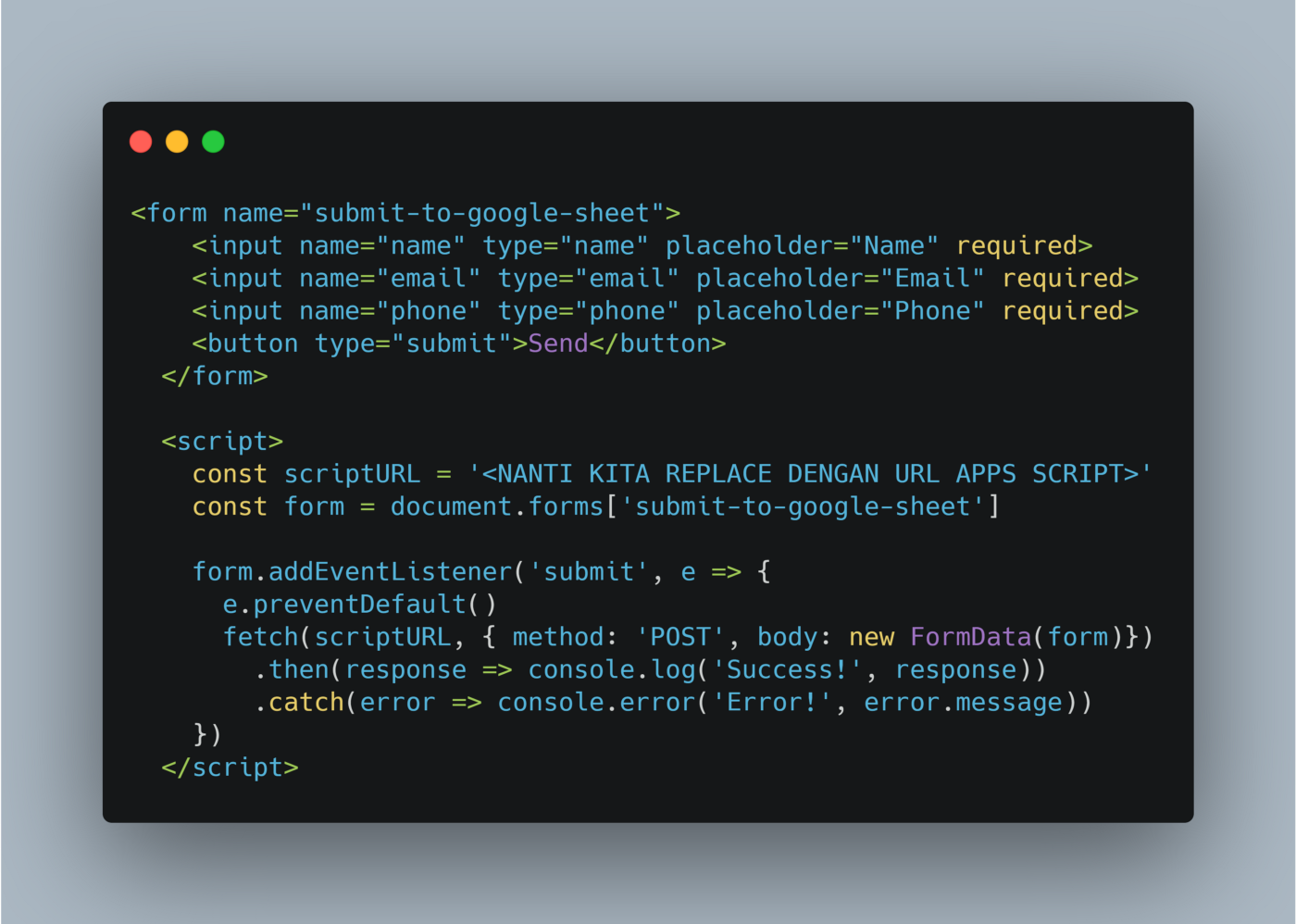 Detail Google Apps Script Html Template Nomer 39