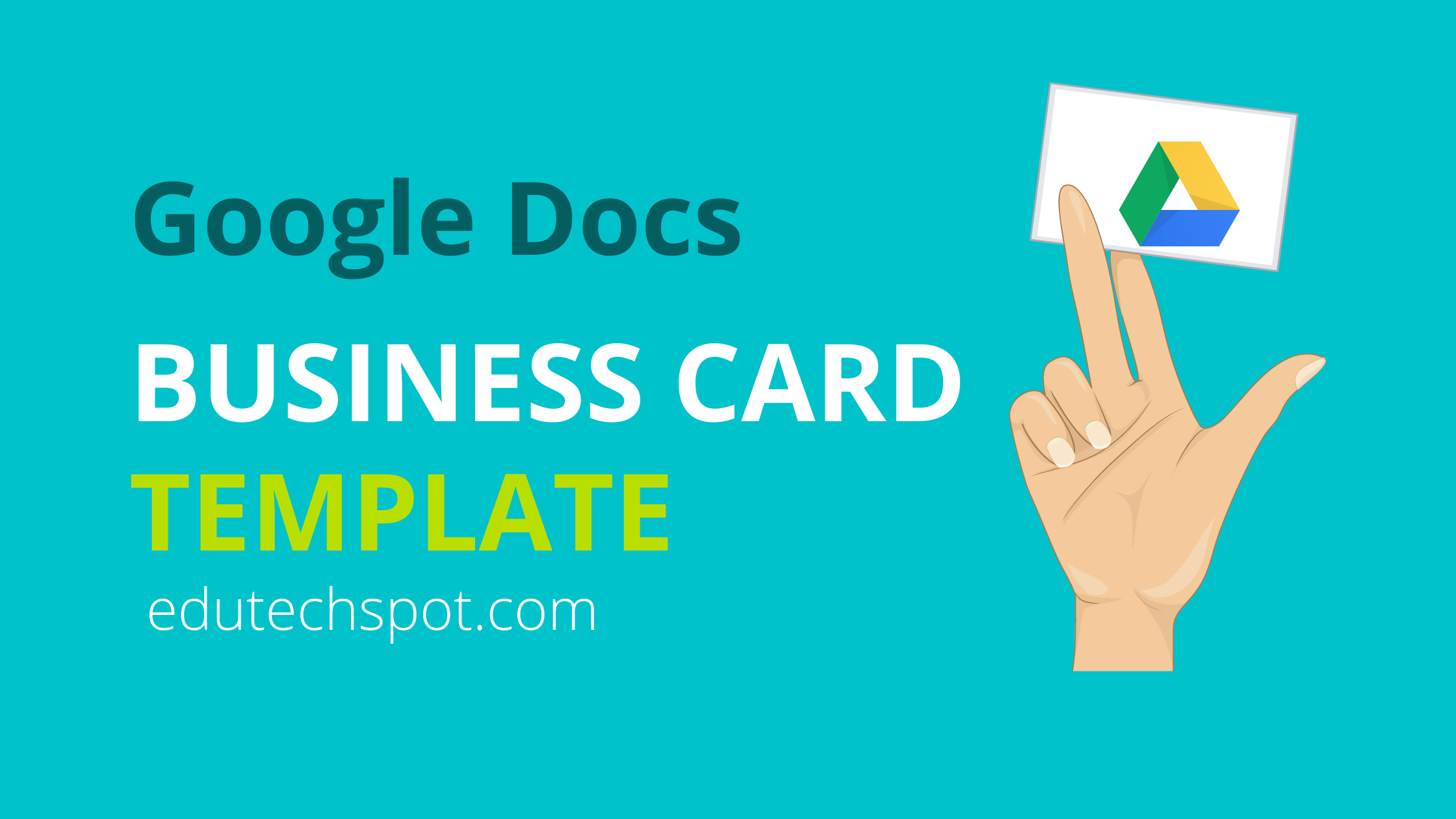 Detail Google Docs Name Card Template Nomer 10