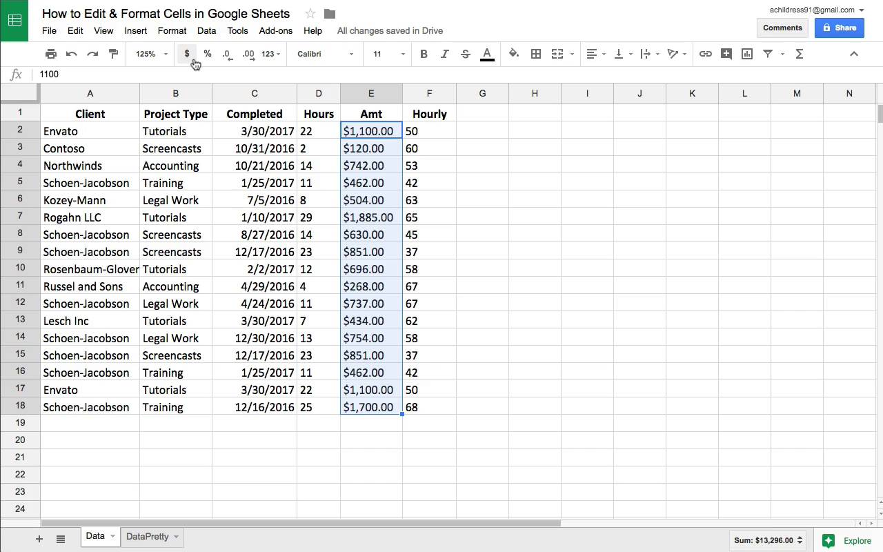 Detail Google Sheets Accounting Template Nomer 16