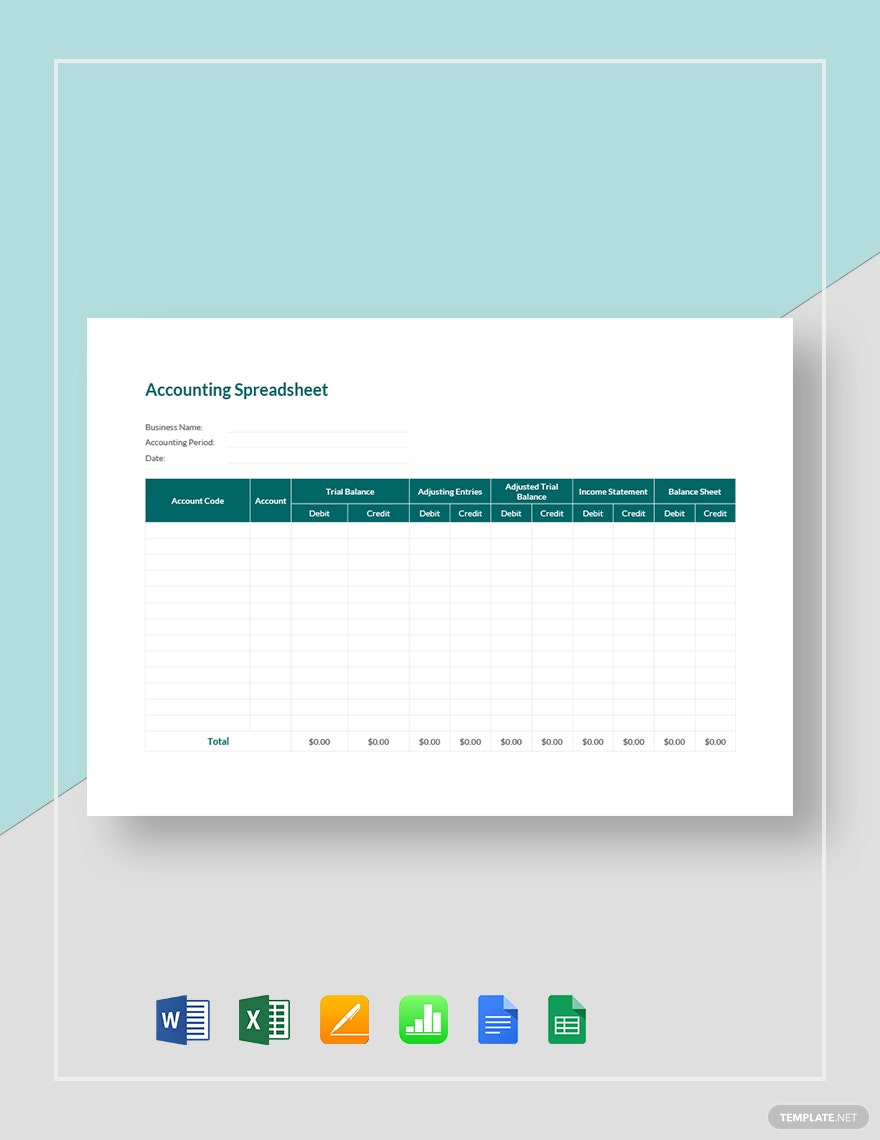 Detail Google Sheets Accounting Template Nomer 27