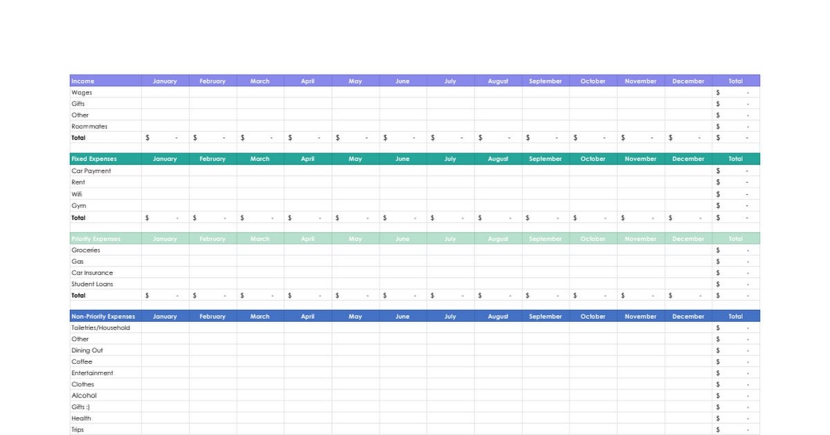 Detail Google Sheets Savings Template Nomer 18