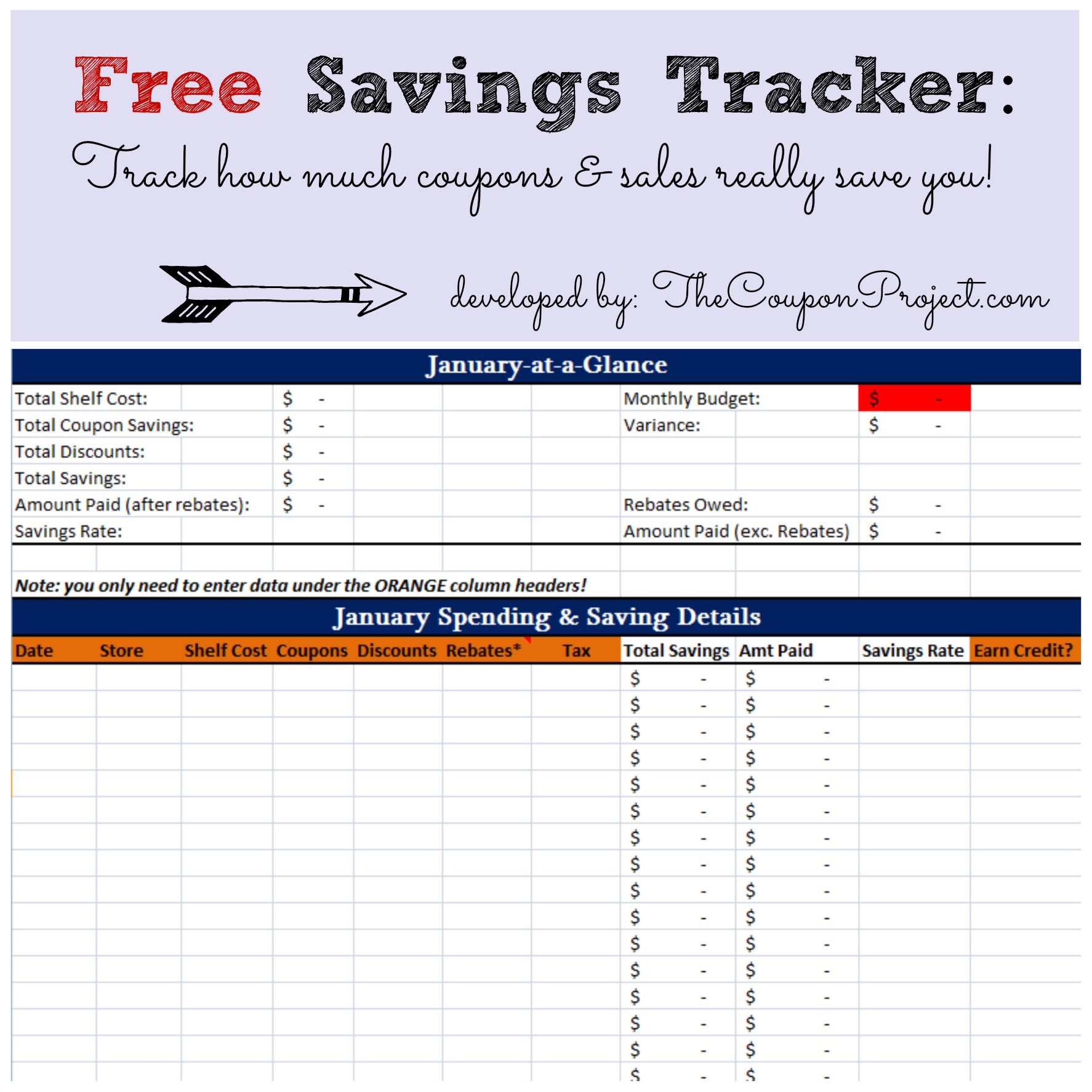 Detail Google Sheets Savings Template Nomer 26