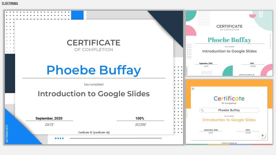 Detail Google Slides Certificate Template Nomer 10