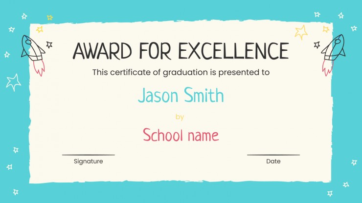 Detail Google Slides Certificate Template Nomer 12