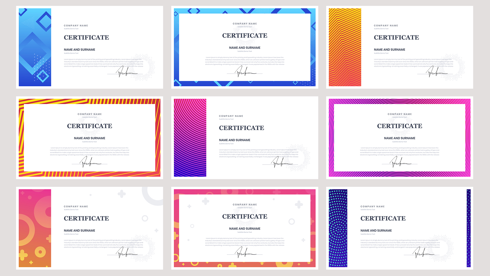 Detail Google Slides Certificate Template Nomer 16
