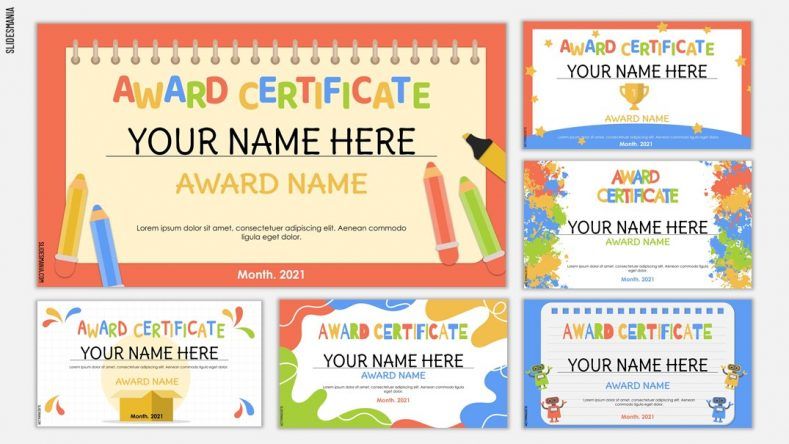 Detail Google Slides Certificate Template Nomer 27