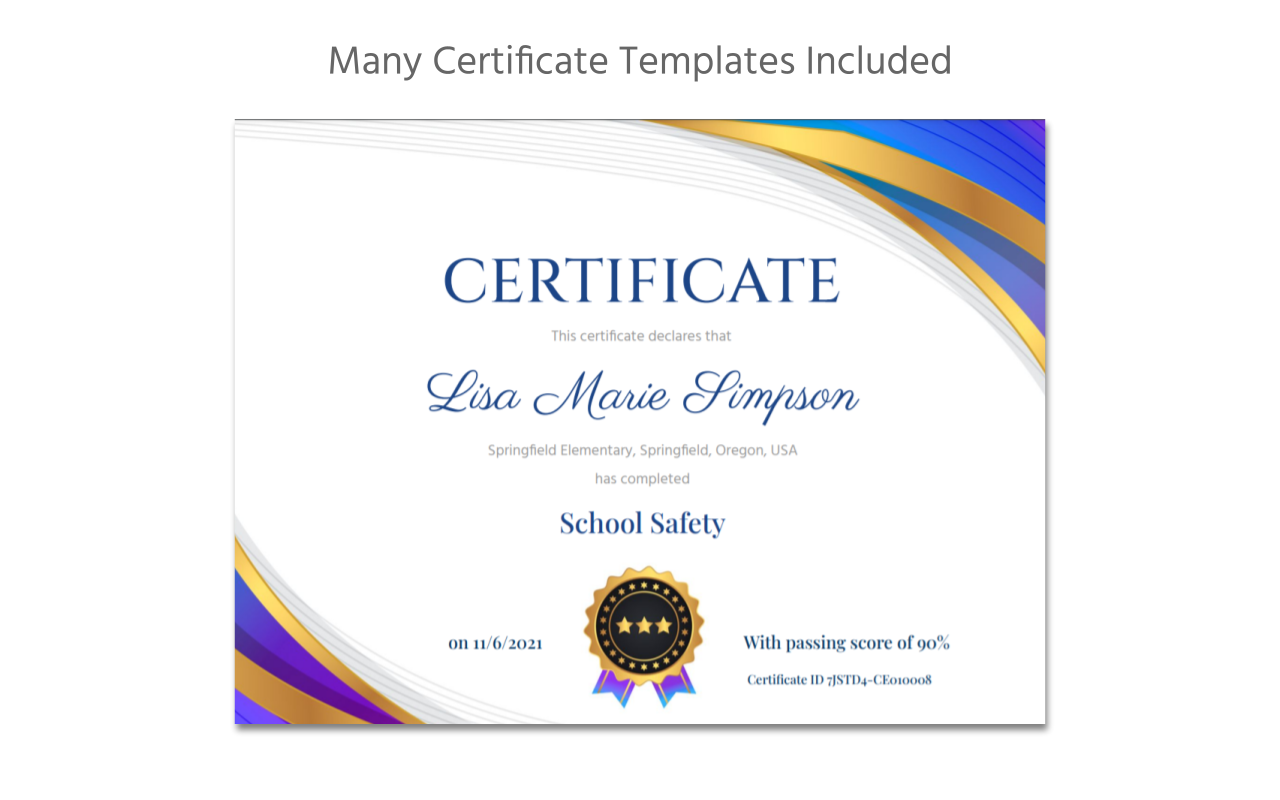 Detail Google Slides Certificate Template Nomer 33