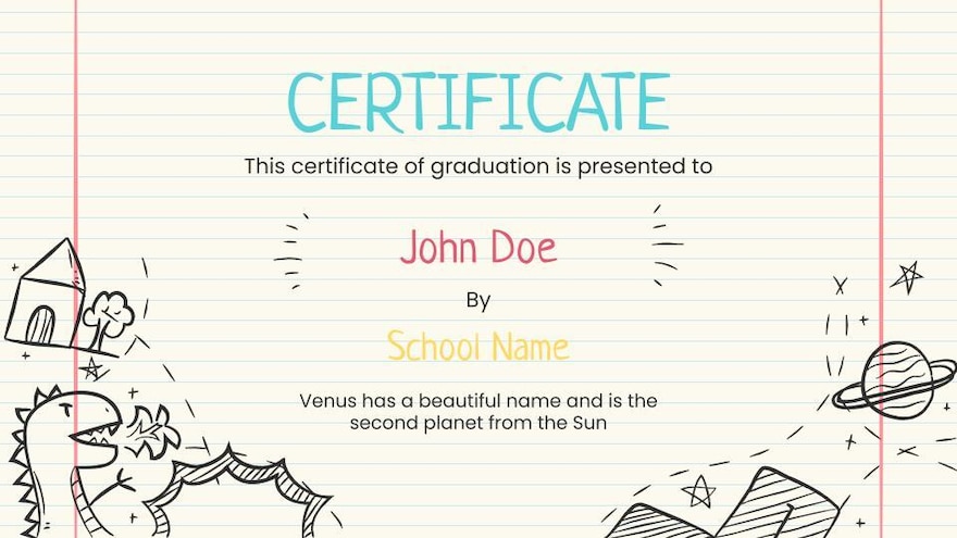 Detail Google Slides Certificate Template Nomer 42