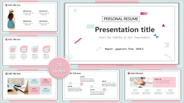 Detail Google Themed Powerpoint Template Nomer 30