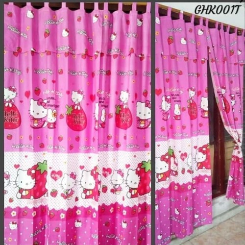 Gorden Motif Hello Kitty - KibrisPDR