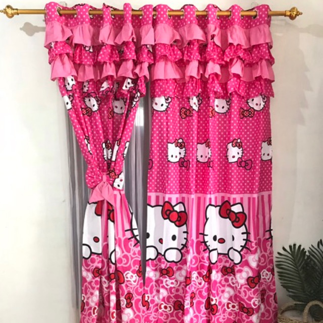 Detail Gorden Motif Hello Kitty Nomer 2