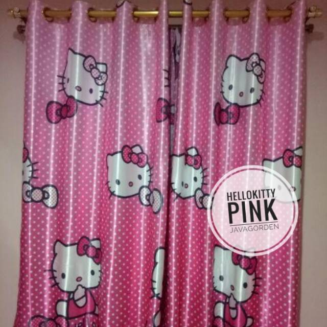 Detail Gorden Motif Hello Kitty Nomer 17