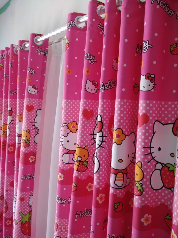 Detail Gorden Motif Hello Kitty Nomer 20