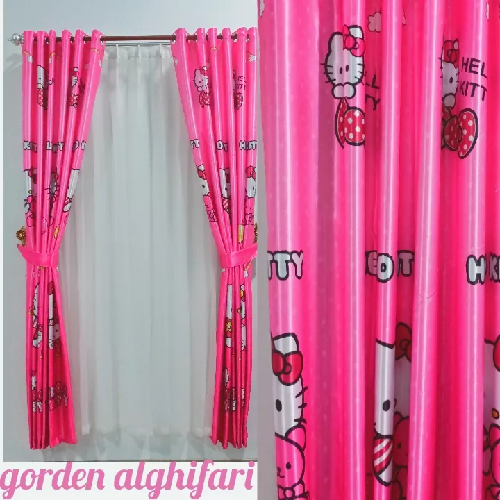 Detail Gorden Motif Hello Kitty Nomer 29