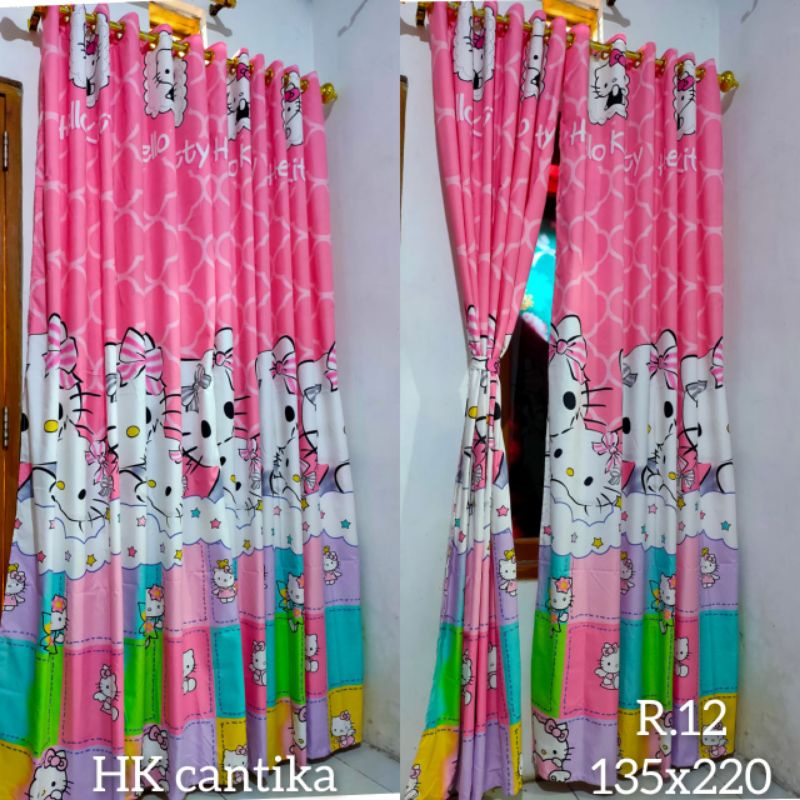 Detail Gorden Motif Hello Kitty Nomer 38