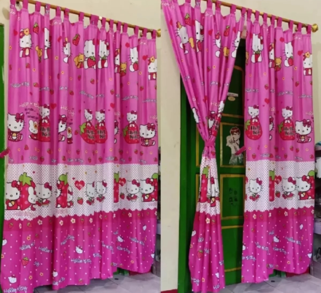 Detail Gorden Motif Hello Kitty Nomer 7