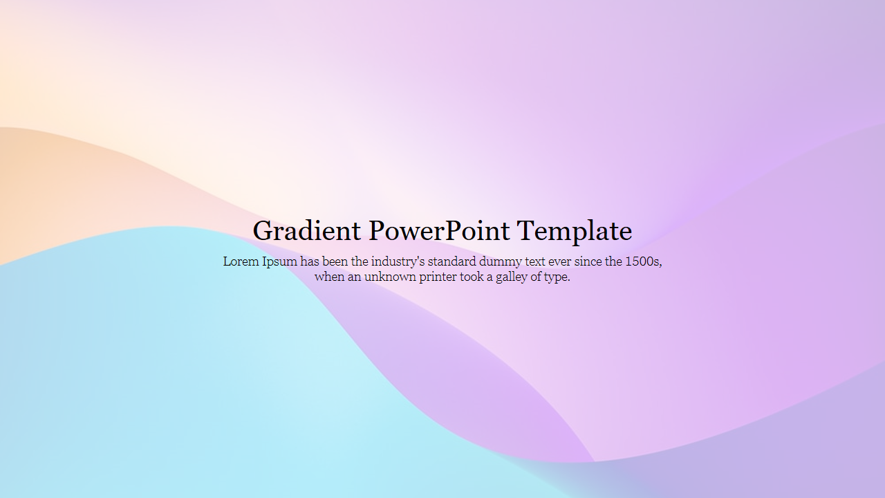 Detail Gradient Powerpoint Template Nomer 40