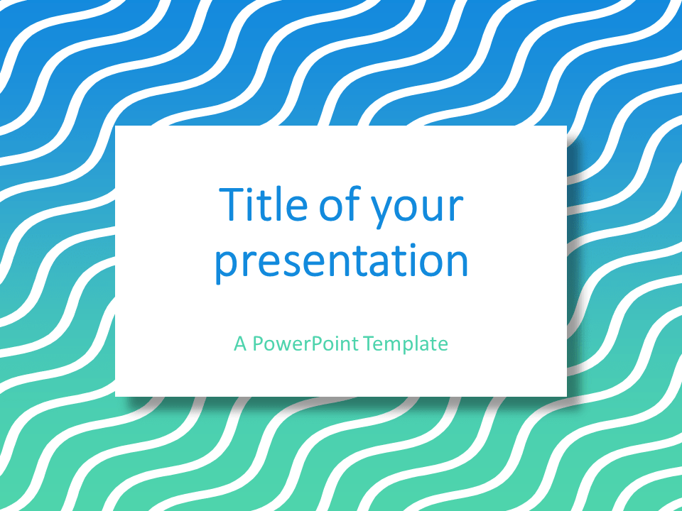 Detail Gradient Powerpoint Template Nomer 53