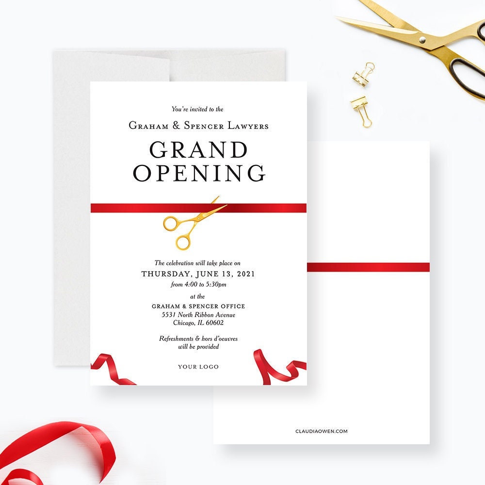 Detail Grand Opening Template Nomer 39