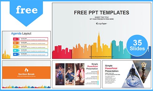 Detail Graphic Design Powerpoint Template Nomer 22