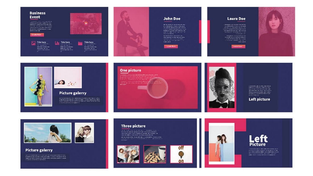 Detail Graphic Design Powerpoint Template Nomer 23